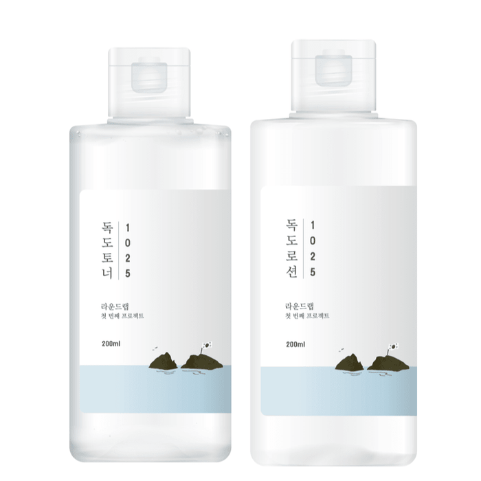 Round Lab 1025 Dokdo Toner + Lotion Special Set | La Cosmetique