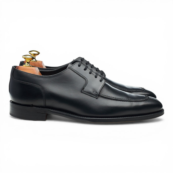 1880 'Avon' Black Leather Split Toe Derby UK 7 F