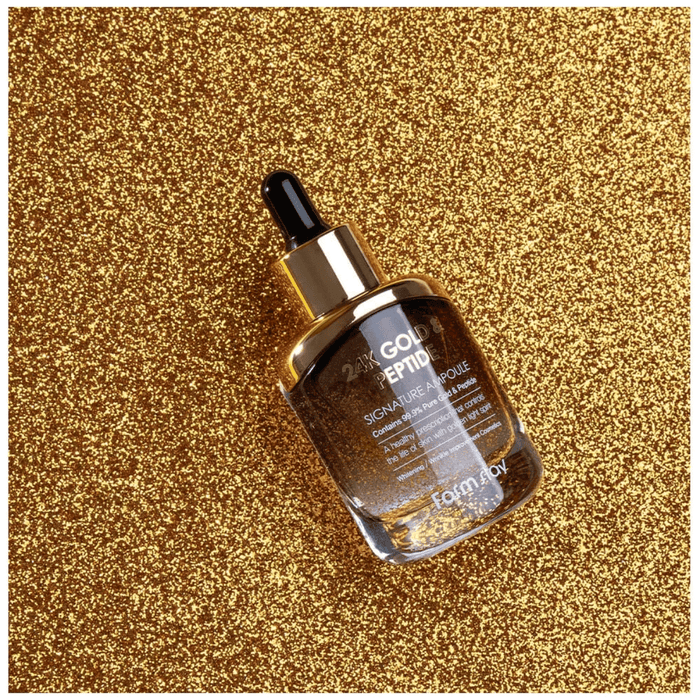 Farmstay 24k Gold & Peptide Signature Ampoule [35ml] | La Cosmetique