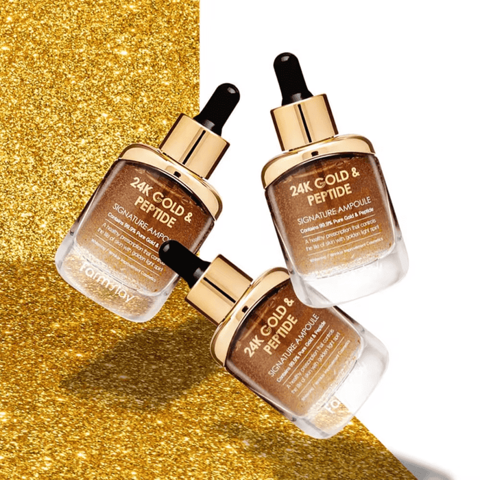 Farmstay 24k Gold & Peptide Signature Ampoule [35ml] | La Cosmetique