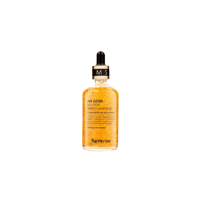 Farmstay 24k Gold Solution Perfect Ampoule [100ml] | La Cosmetique