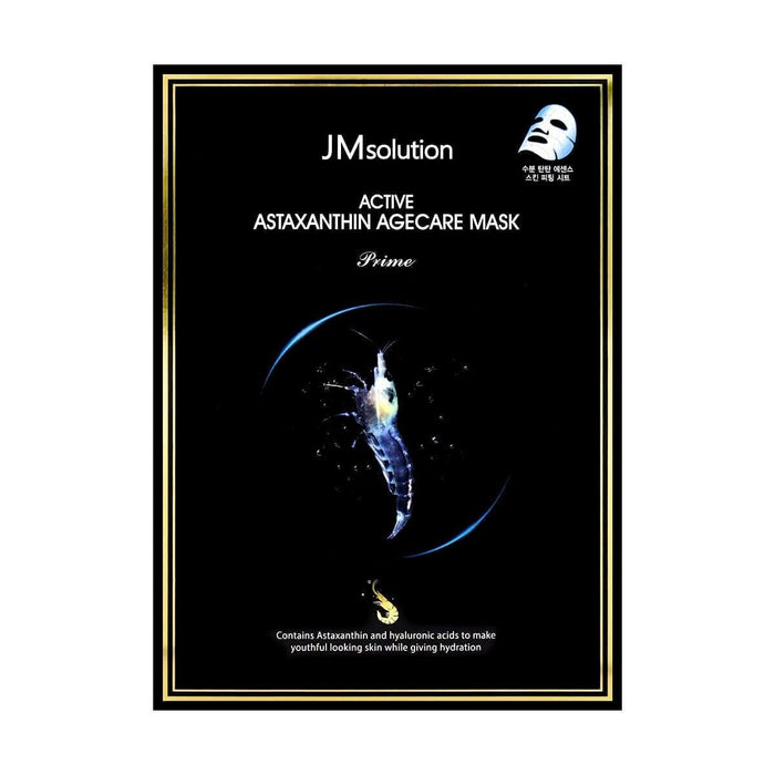 JMsolution Active Astaxanthin Agecare Mask Box Prime [10pcs] | La Cosmetique