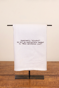 Alcohol Answer Tea Towel