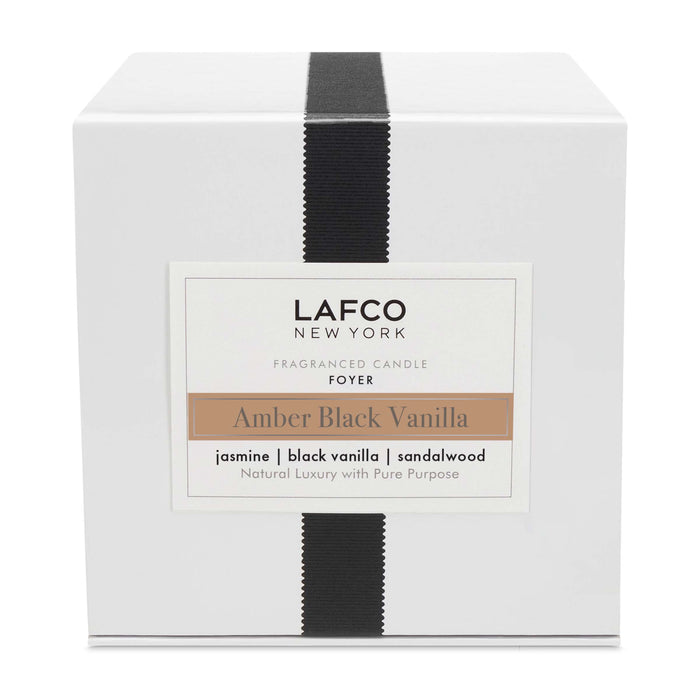 amber black vanilla signaure candle 15.5 oz