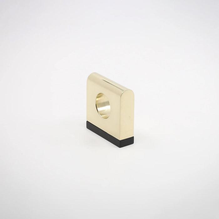 Polished Brass Unlacquered / Matte Black Base