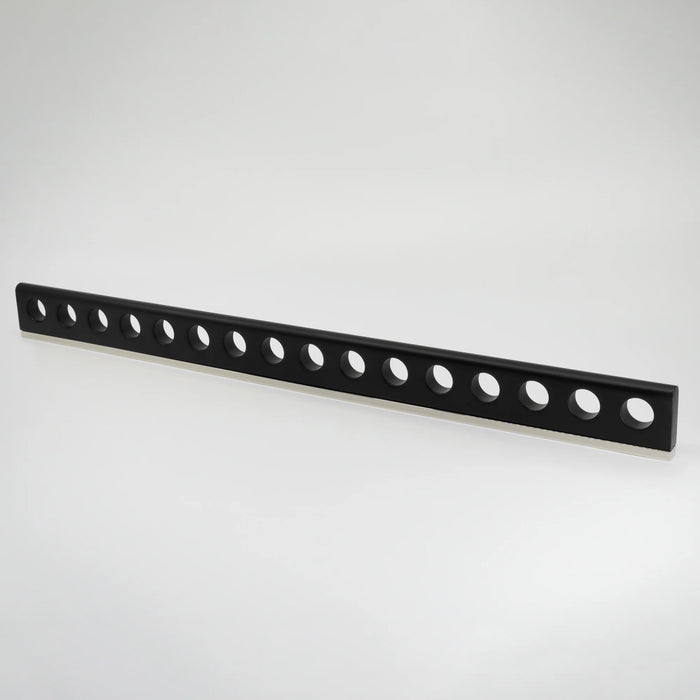 Matte Black / Polished Nickel Base