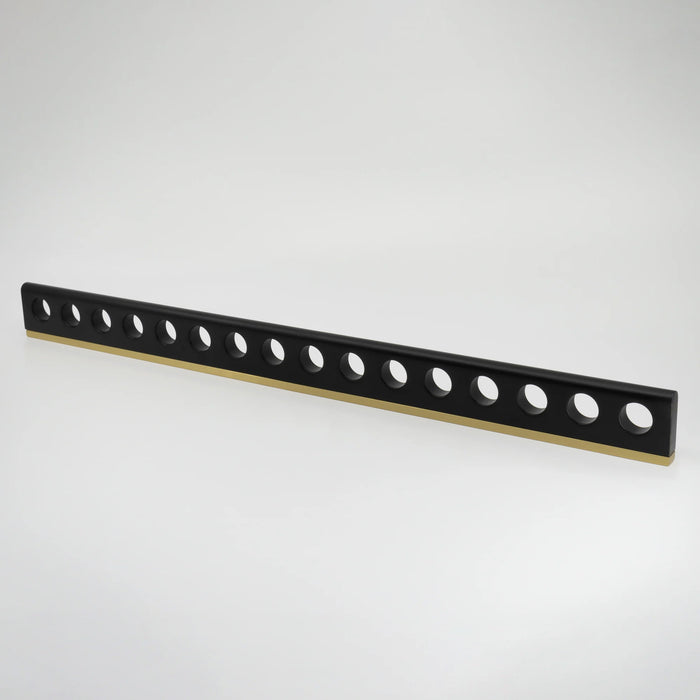 Matte Black / Satin Brass Base