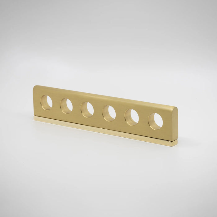 Satin Brass / Polished Brass Unlacquered Base