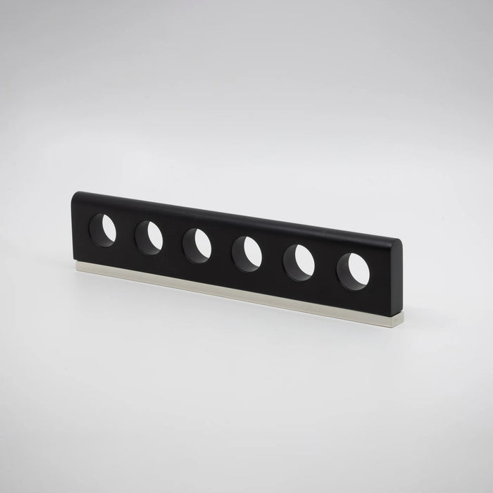 Matte Black / Polished Nickel Base
