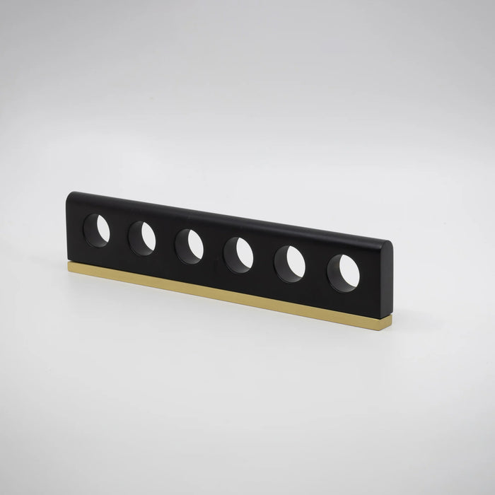 Matte Black / Satin Brass Base