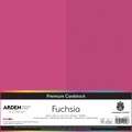 Arden Creative Studio Premium Cardstock Fuchsia 12in x 12in 300gsm 20 Pack