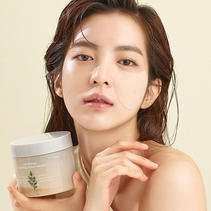 Missha Artemisia Calming Ampoule Pads 50pc | La Cosmetique
