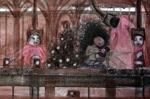 "Assembly Line" by Patricia Krebs