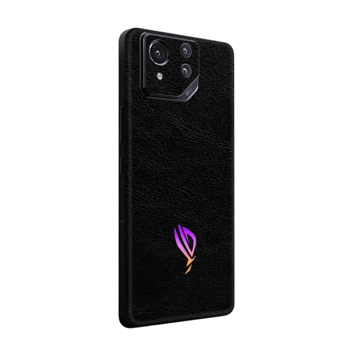 Flat Back / Obsidian Leather
