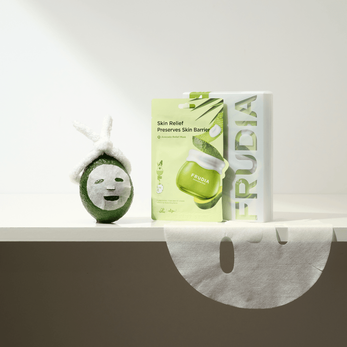 Frudia Avocado Relief Cream Mask Box [10pcs] | La Cosmetique