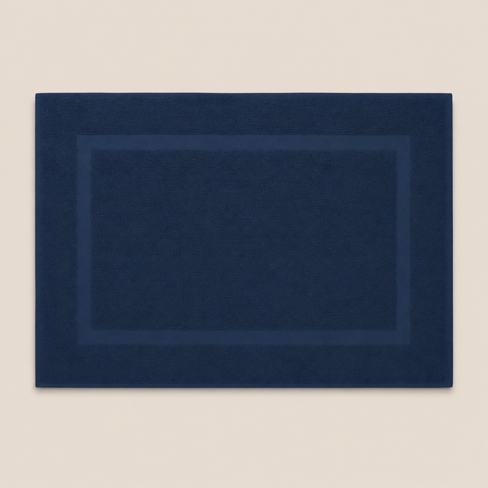 Bath Mat, Ocean Navy