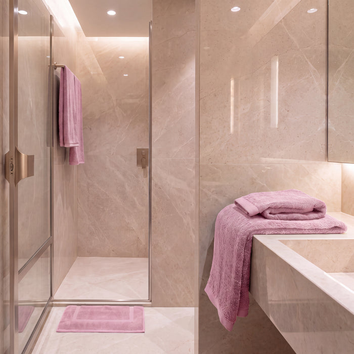 Bath Mat, Ocean Pink