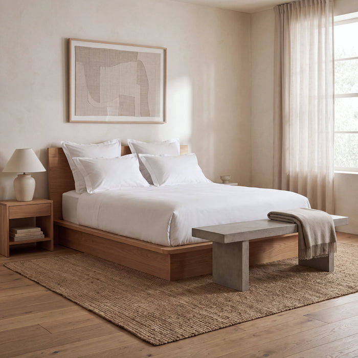 Bed Flat Sheet, Newlove White
