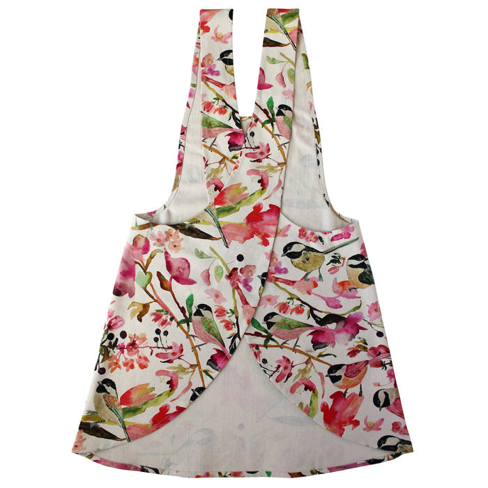 BETSY ST. CLAIR - Pinafore Apron- Chickadees