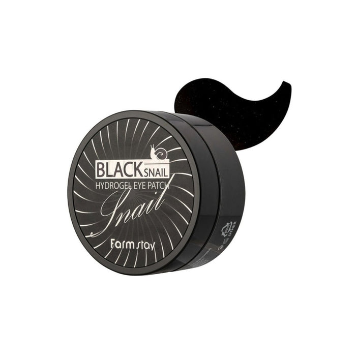 Farmstay Black Snail Eye Patch [60 Sheets] | La Cosmetique