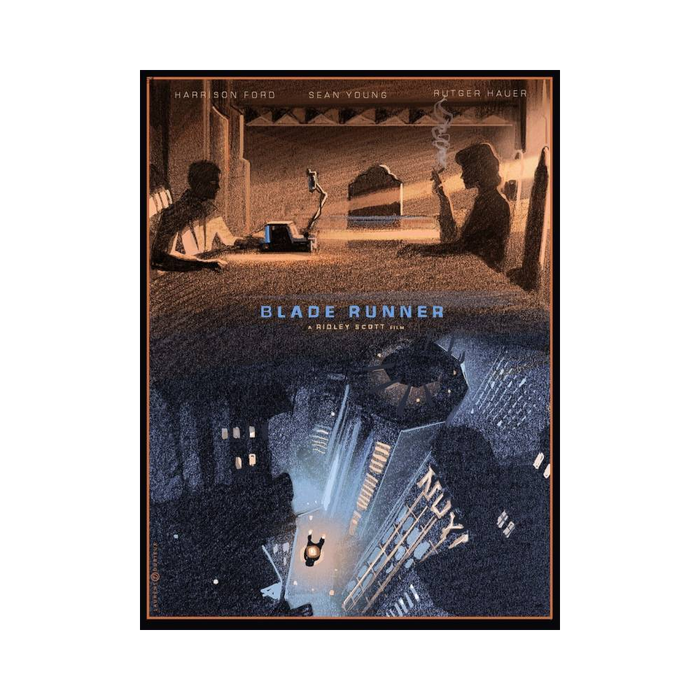 Blade Runner (Blush Response Concept) by Laurent Durieux, 12" x 16" Fine Art Giclee