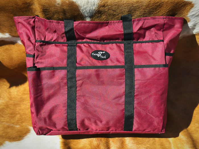 Burgundy Tote Bag