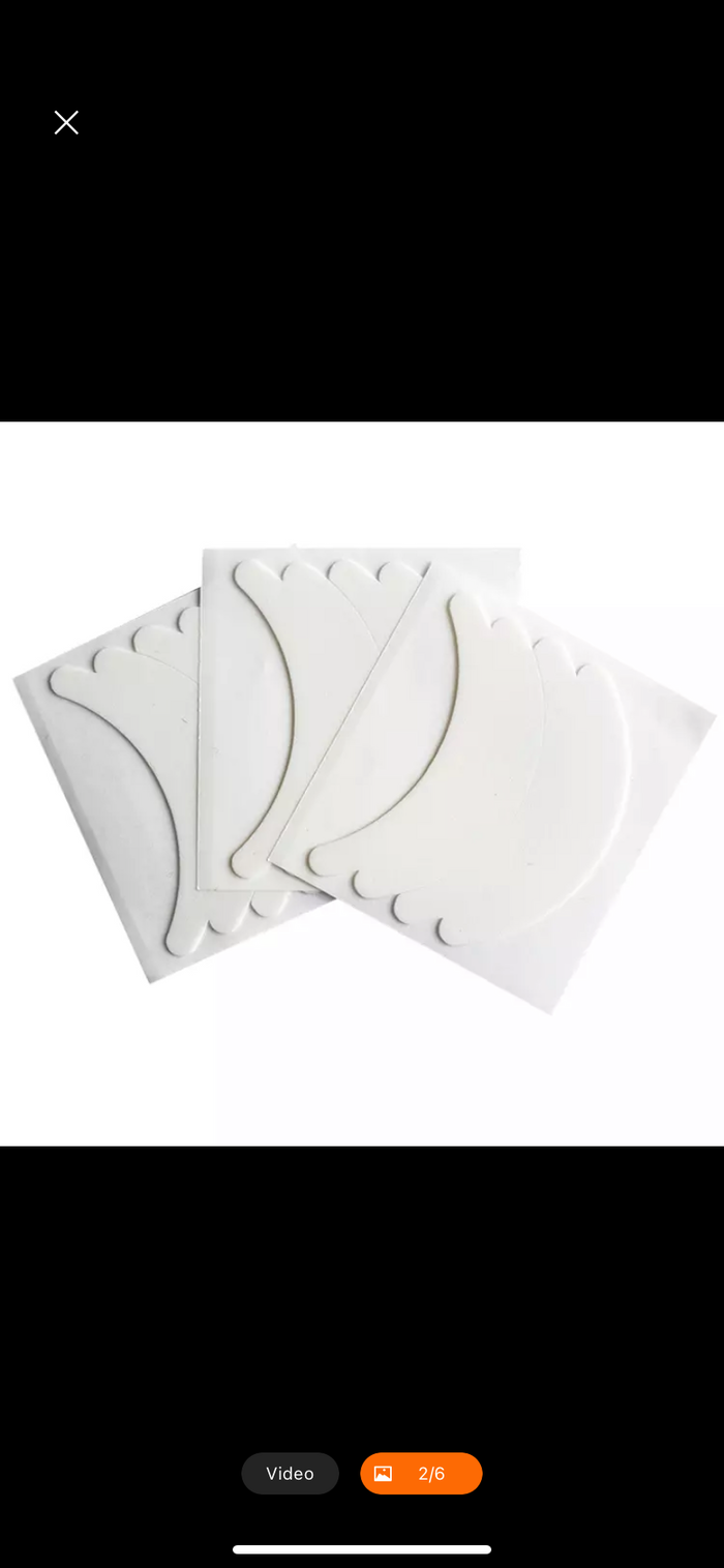 BUTTERFLY MICRO FOAM EYE PADS