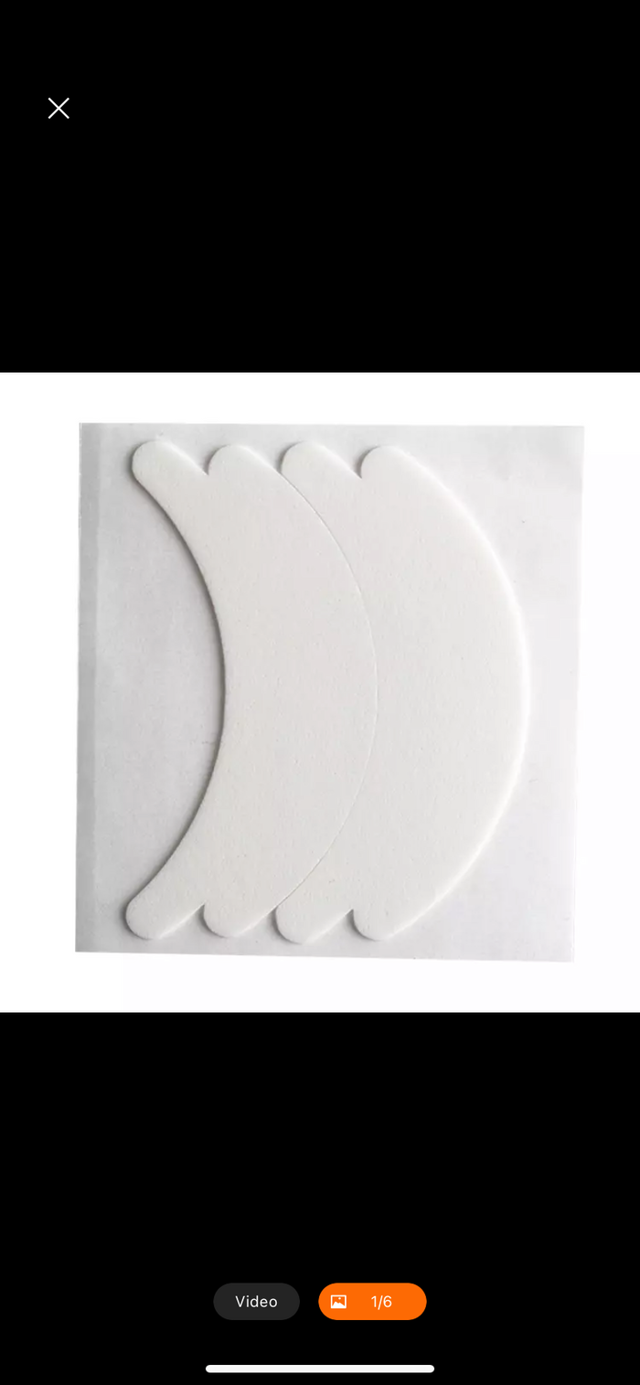 BUTTERFLY MICRO FOAM EYE PADS
