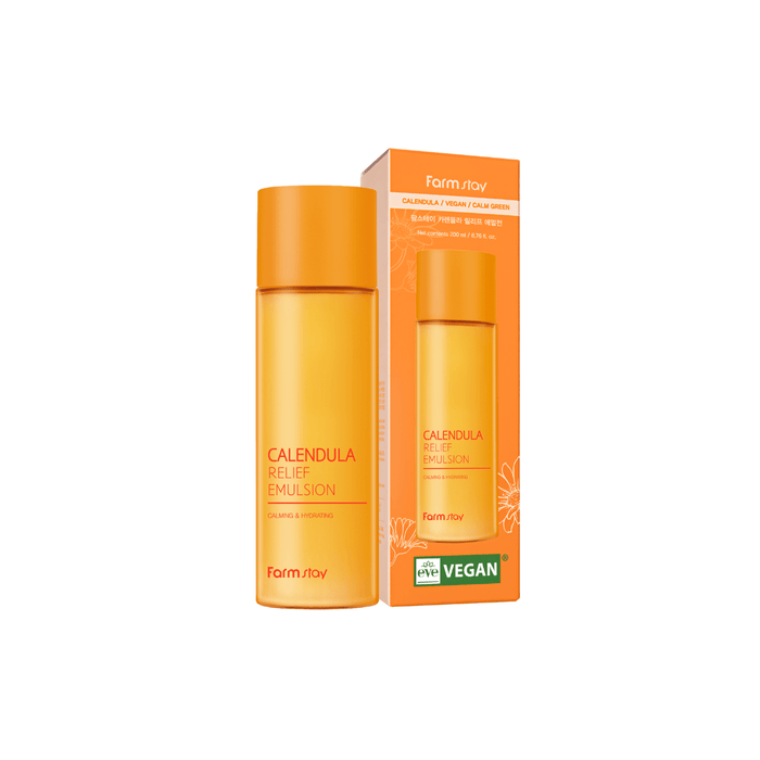 Farmstay Calendula Relief Emulsion [200ml] | La Cosmetique