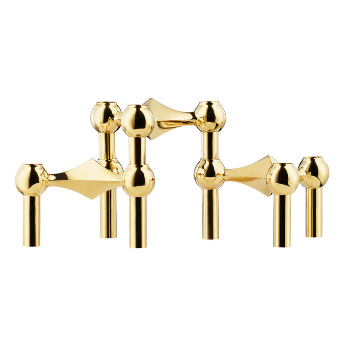 Stoff Nagel Candle Holder Brass | DSHOP