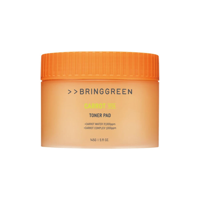 Bring Green Carrot Vita Toner Pad [60 Pads] | La Cosmetique
