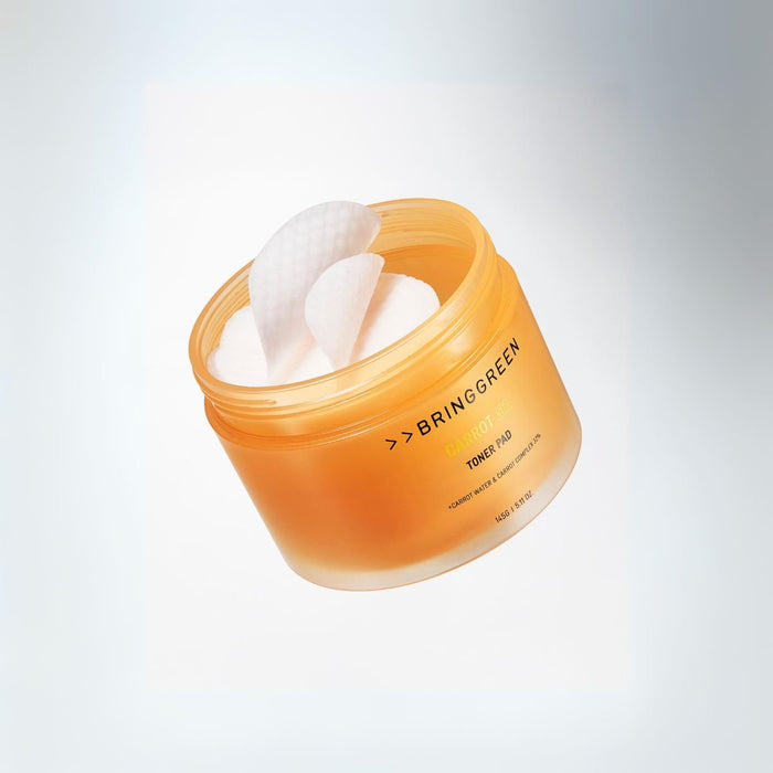 Bring Green Carrot Vita Toner Pad [60 Pads] | La Cosmetique