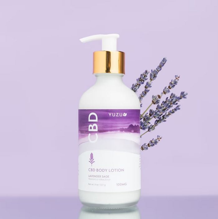 cbd lotion lavender