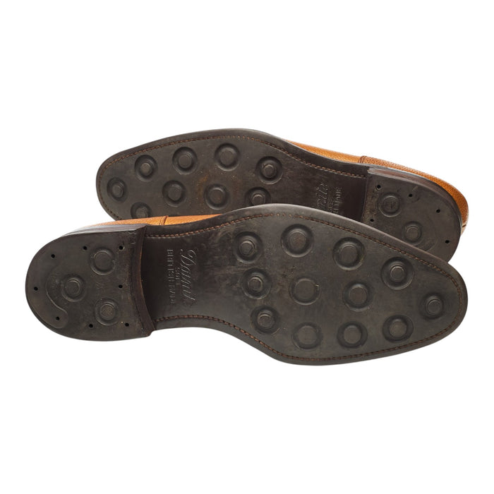 'Charlton' Tan Brown Grain Leather Split Toe Derby UK 9.5 F