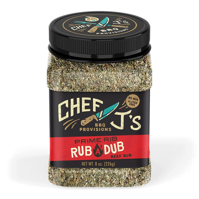 Chef J's PRIME RIB Rub 8oz Jar