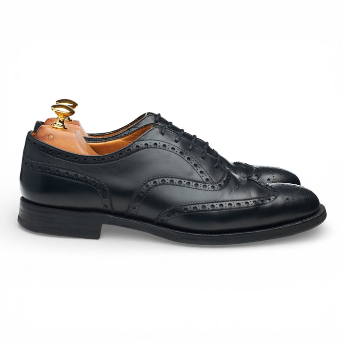 'Chetwynd' Black Leather Oxford Brogues UK 6.5 F