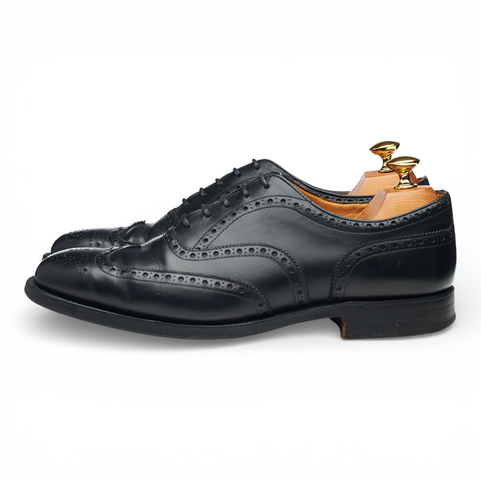 'Chetwynd' Black Leather Oxford Brogues UK 6.5 F