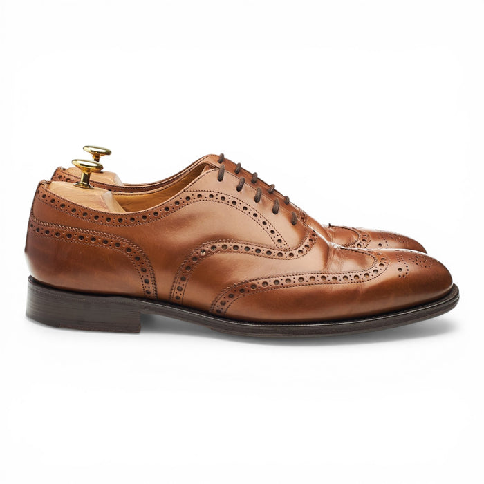 'Chetwynd' Brown Leather Oxford Brogues UK 8.5 G