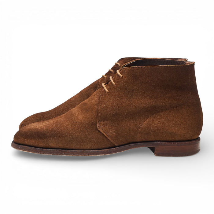 'Chukka' Snuff Brown Suede Unlined Chukka Boots UK 7.5 D