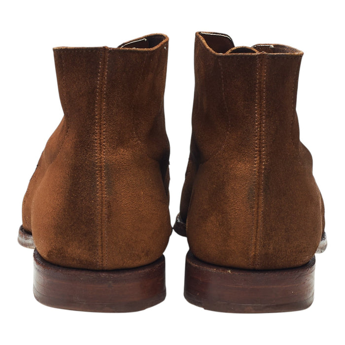 'Chukka' Snuff Brown Suede Unlined Chukka Boots UK 7.5 D
