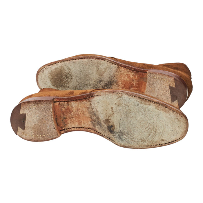 'Chukka' Snuff Brown Suede Unlined Chukka Boots UK 7.5 D
