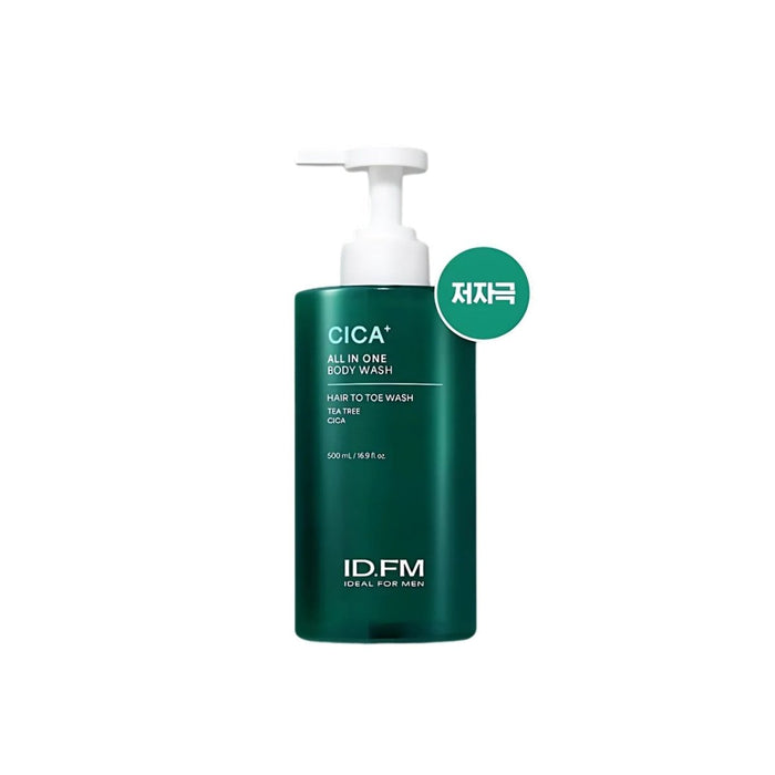 Ideal For Men Cica+ All In One Body Wash 500ml | La Cosmetique