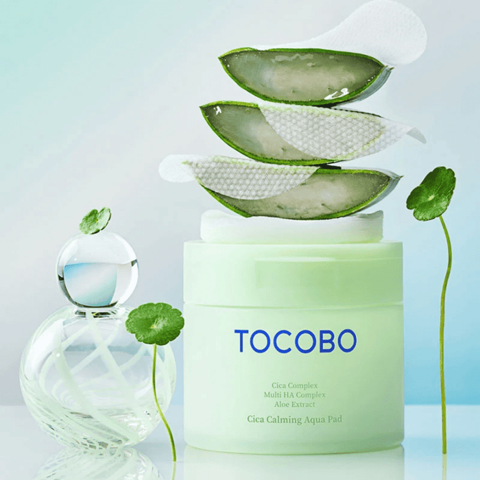 TOCOBO Cica Calming Aqua Pad [60 Pads] | La Cosmetique