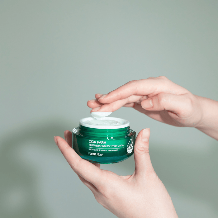 Farmstay Cica Farm Regenerating Solution Cream [50ml] | La Cosmetique