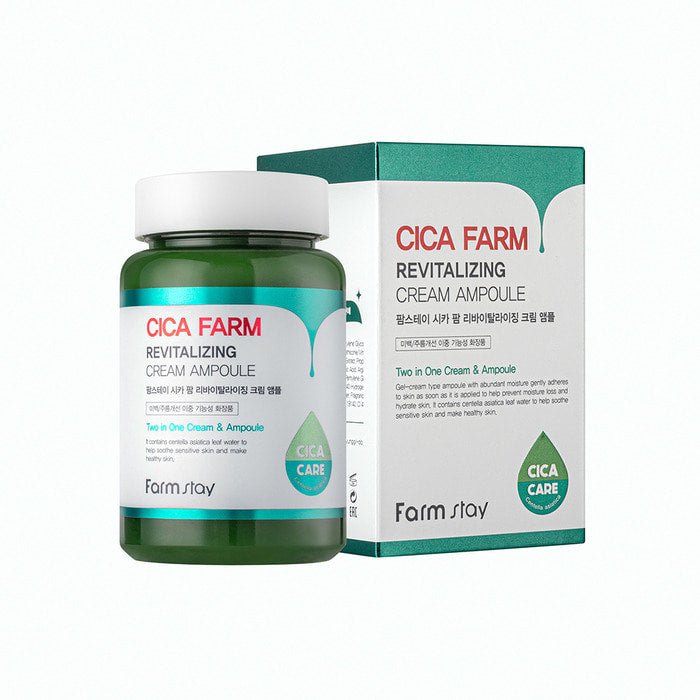 Farmstay Cica Farm Revitalizing Cream Ampoule [250ml] | La Cosmetique