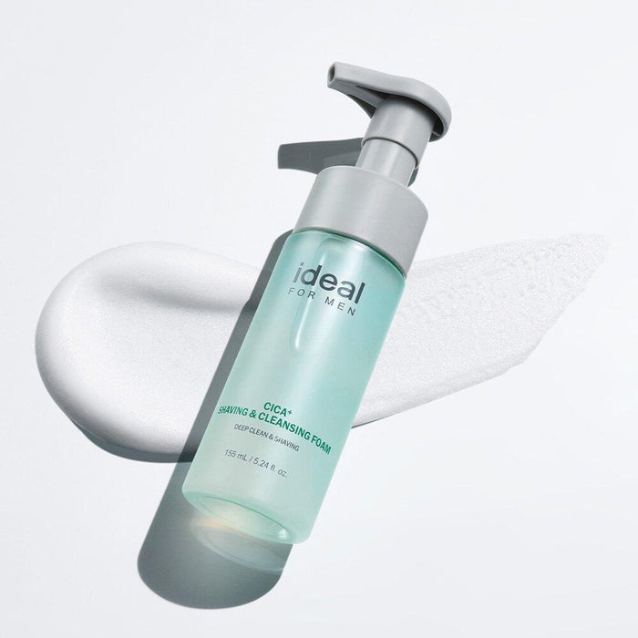 Ideal For Men Cica Plus Shaving and Cleansing Foam 155mL | La Cosmetique