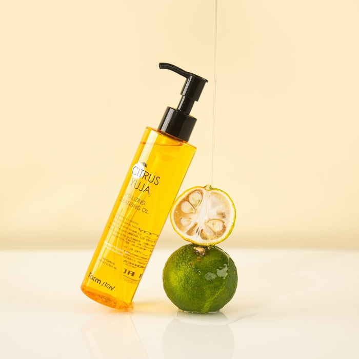 Farmstay Citrus Yuja Vitalizing Cleansing Oil [200ml] | La Cosmetique