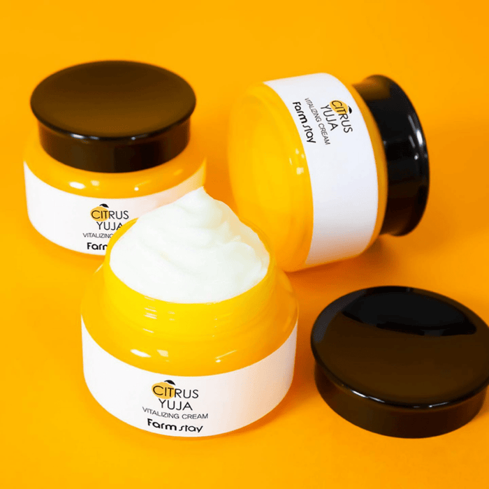 Farmstay Citrus Yuja Vitalizing Cream [100ml] | La Cosmetique