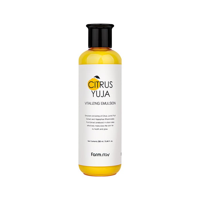 Farmstay Citrus Yuja Vitalizing Emulsion [280ml] | La Cosmetique