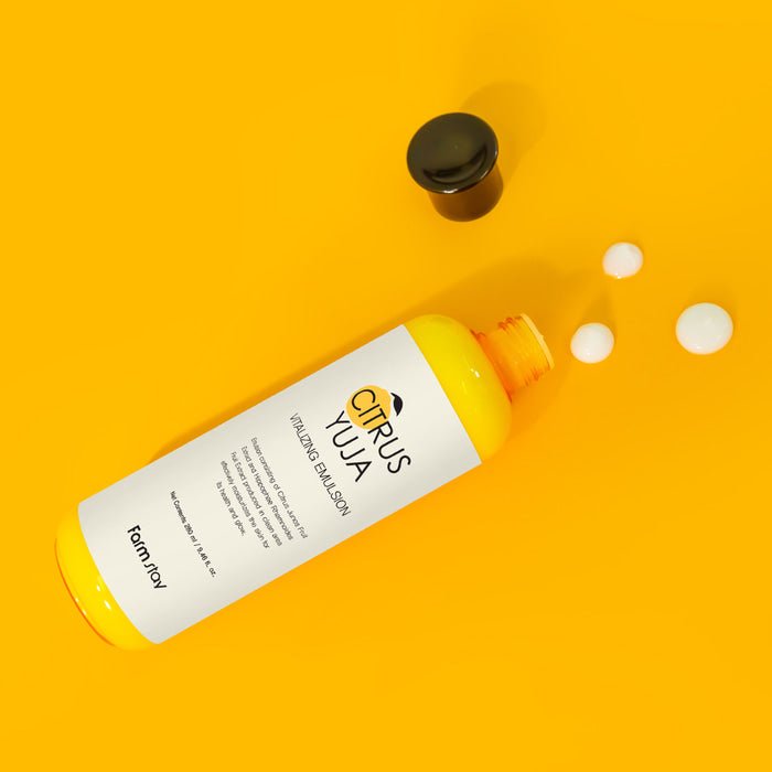 Farmstay Citrus Yuja Vitalizing Emulsion [280ml] | La Cosmetique